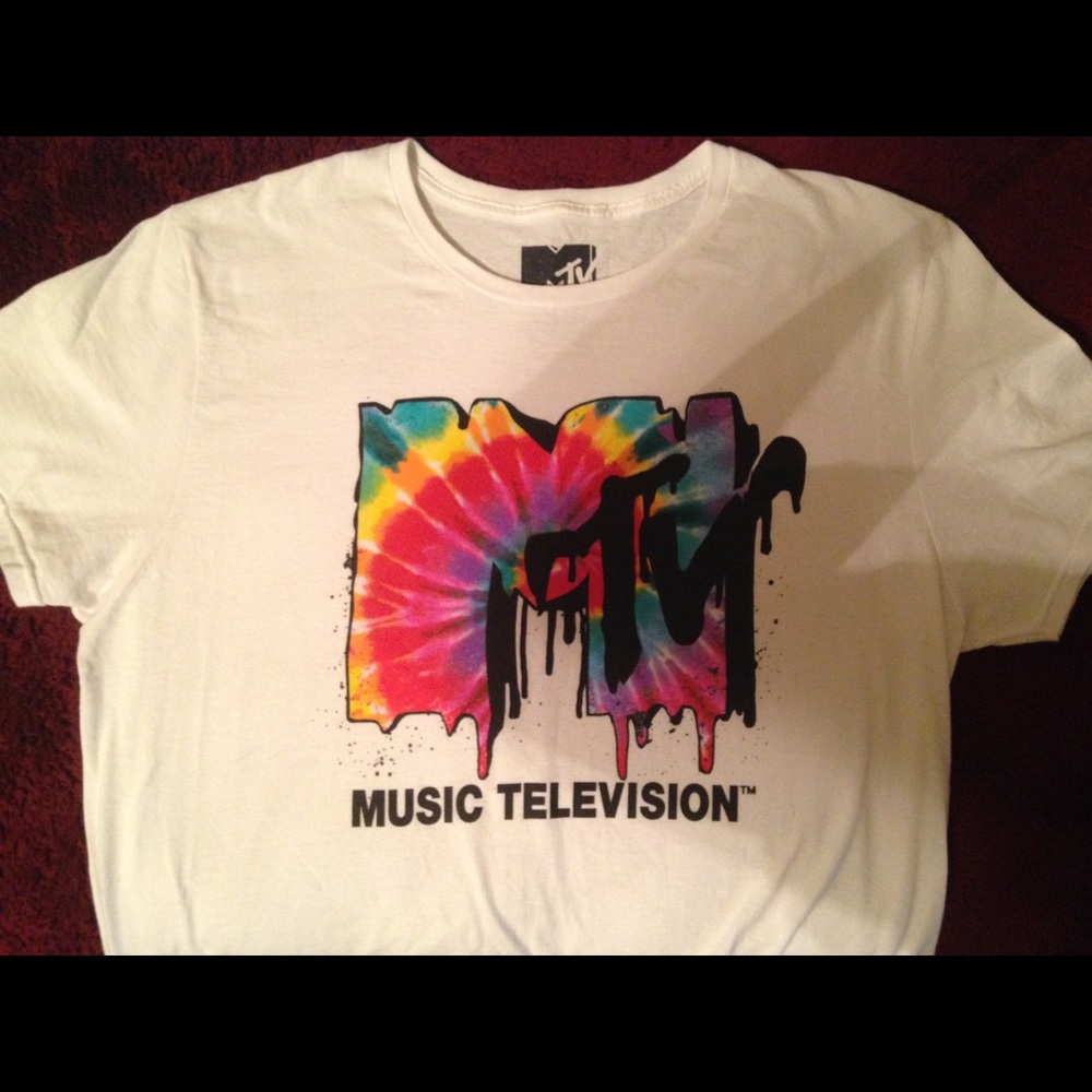 VINTAGE 90's MTV™ TIE DYE SHIRT
